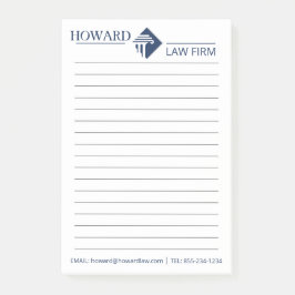 Post-it® Avocat d'une société juridique personnalisable log