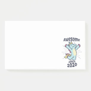 Post-it® Awesome depuis 2020 - Anniversaire de enfant Unico