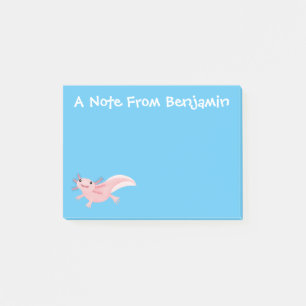 Post-it® axolotl rose pâle