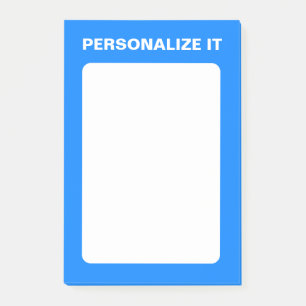 Post-it® Azure Modern Personnalisé Versatile