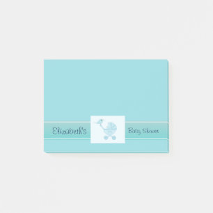 Post-it® Baby shower Bébé et maman Bluebirds
