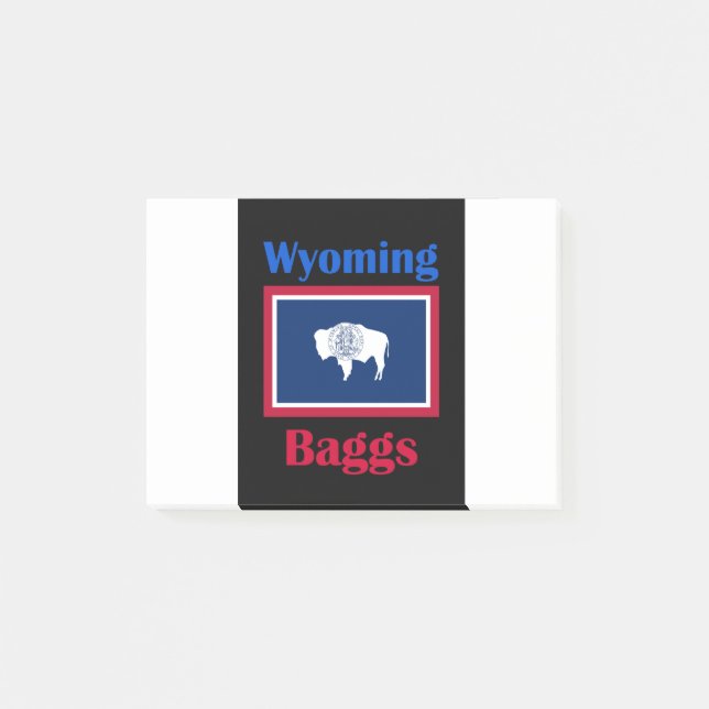 Post-it® Bagages Wyoming (Devant)