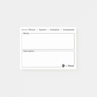 Post-it® Baguettes du modèle C4 par IcePanel [Type externe]