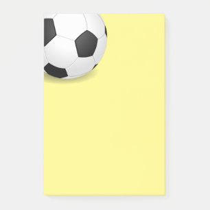 Post-it® Bal de football post-it-notes