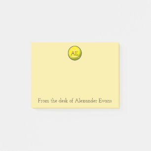 Post-it® Balle de tennis jaune