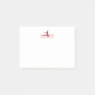 Post-it® Ballet dancer sur clavier