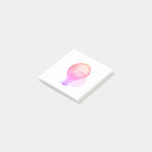 Post-it® Balloon à air chaud Vintage rose - Notes collante