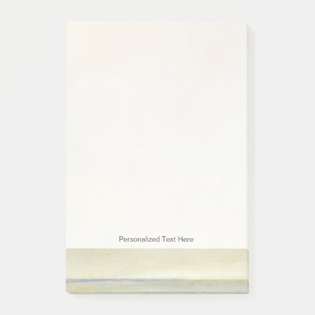 Post-it® Balnéaire avec coucher de soleil Orange (Devant)