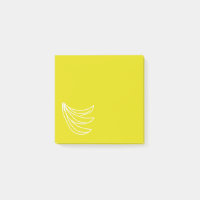 Banane heureuse jaune funky