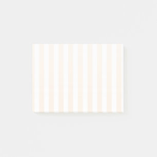 Post-it® Bande de bonbons beige et blanche