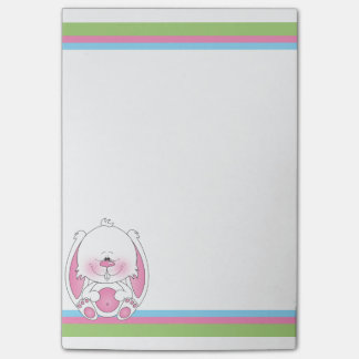 Post-it® Bande dessinée de lapin de bébé