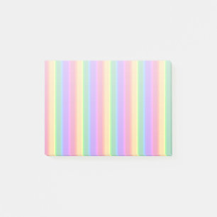 Post-it® Bandes arc-en-ciel pastel