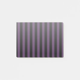 Post-it® Bandes violettes foncées et noires