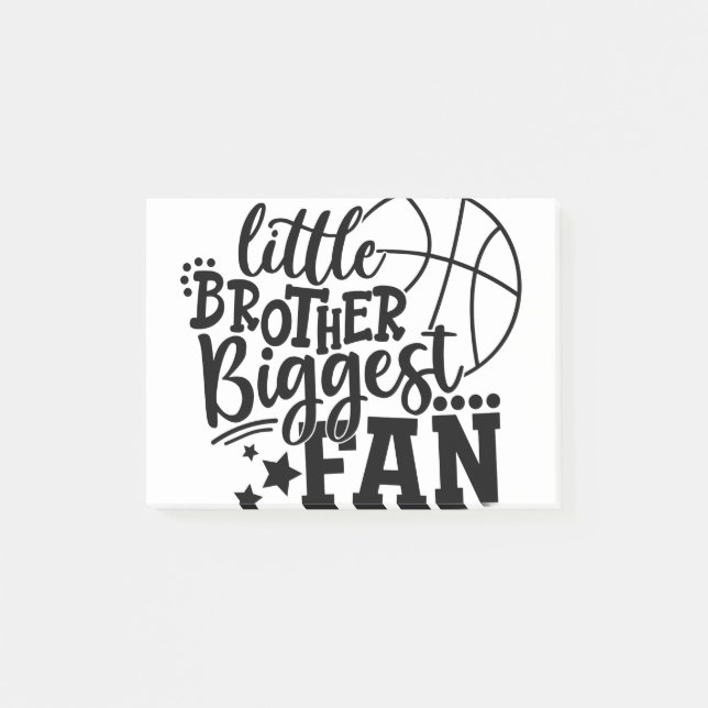 Post-it® Basket-ball des plus grands frères (Devant)