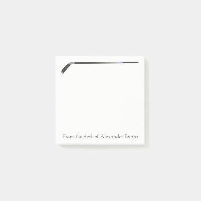 Post-it® Bâton de hockey (Devant)