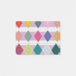 Post-it® Bauhaus Diamond Quilt