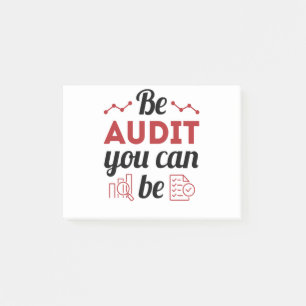 Post-it® Be Audit You Can Be Funny Auditing Staff