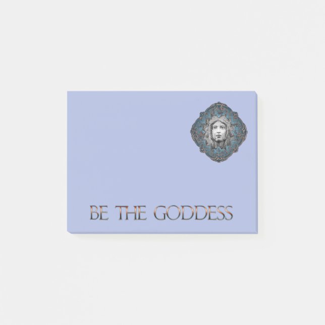 Post-it® Be The Goddess Post-It Notes (Devant)