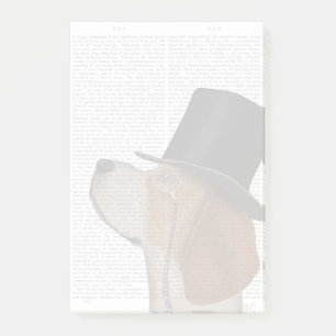 Post-it® Beagle, corps et Casquette