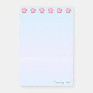 Post-it® Beau en-tête de fleur