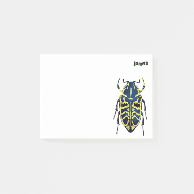 Post-it® Beau et magnifique Boeuf vert foncé (Devant)