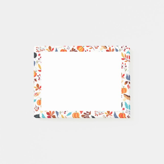 Post-it® Beau Motif d'automne - (Devant)