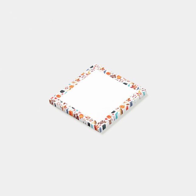 Post-it® Beau Motif d'automne 3 (Incliné)