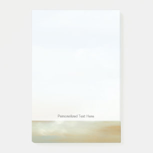 Post-it® Beau paysage avec nuages fluides