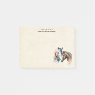 Post-it® Beaux Chevaux Style Boho Occidental