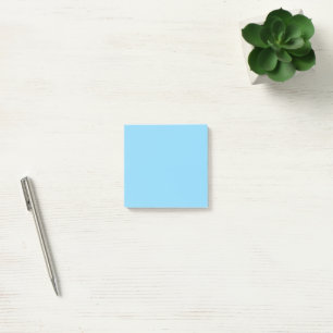 Post-it® Bébé bleu couleur solide