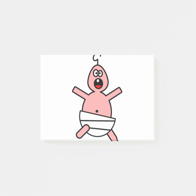 Post-it® Bébé Pleurant 2 (Devant)