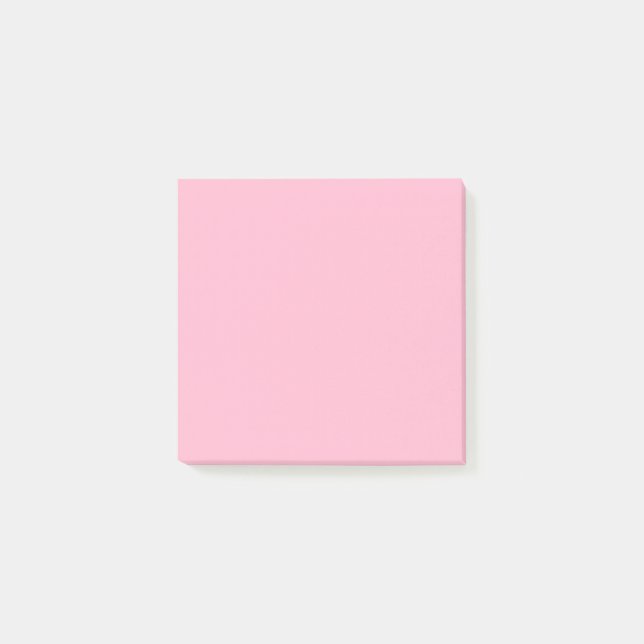 Post-it® Bébé rose couleur solide (Devant)