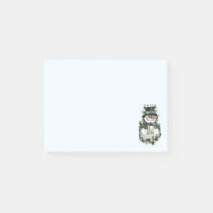 Post-it® Belle note de Noël Snowman Post-it