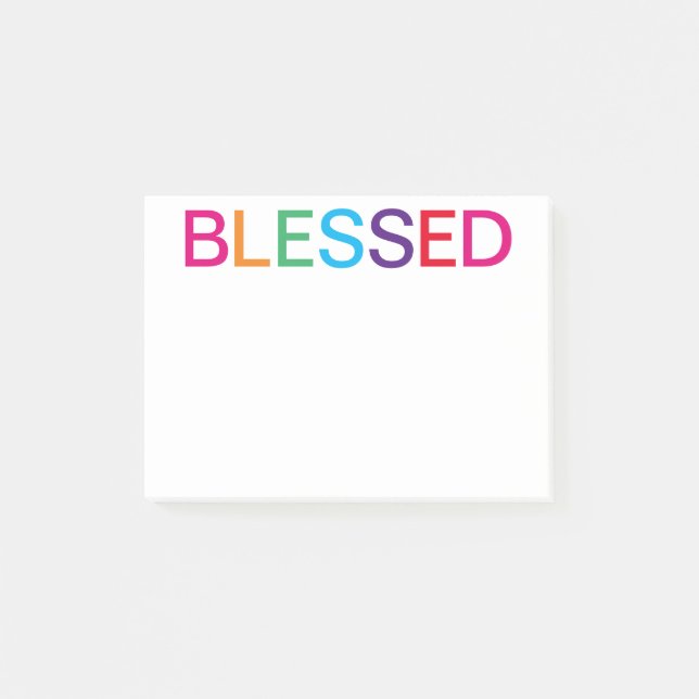 Post-it® Béni Multi Coloré (Devant)
