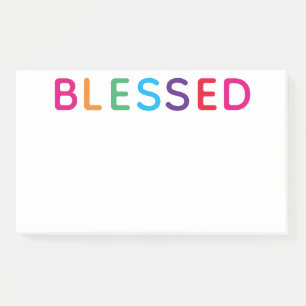 Post-it® Bénis Multicolore Lumineux 10 x 6