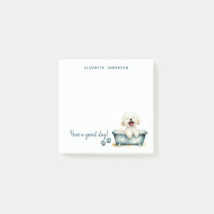 Post-it® Bichon Frise Dog Personnalisé