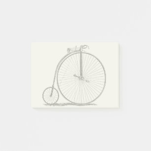 Post-it® Bicyclette à grande roue Penny Farthing