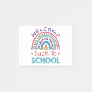 Post-it® Bienvenue Retour à l'école Personnel enseignant