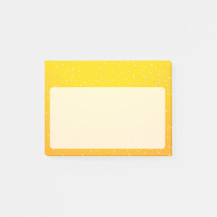 Post-it® Bière Lager avec de minuscules bulles