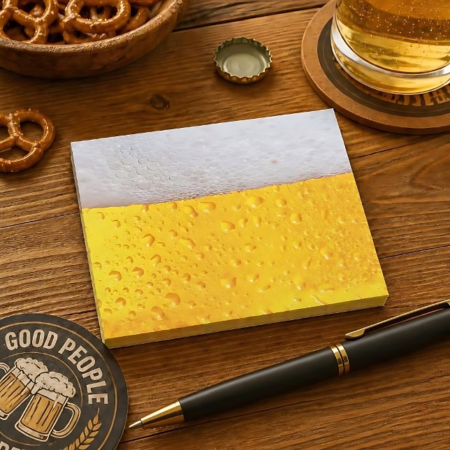Post-it® Bière réaliste (Créateur téléchargé)