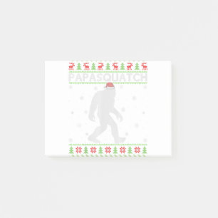 Post-it® Bigfoot Papasquatch Xmas Chemise laide Père Noël B