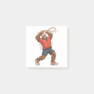 Post-it® Bigfoot Sasquatch Tennis Noël 2026 Vacances