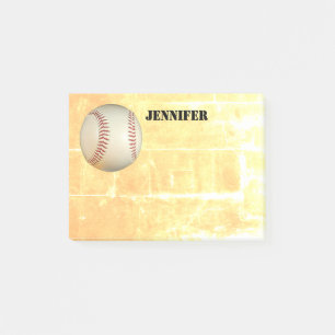 Post-it® billet de base-ball personnalisé note pour personn