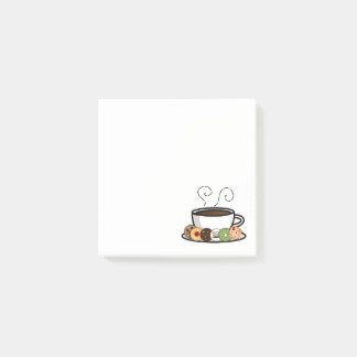 Post-it® Biscuits et café