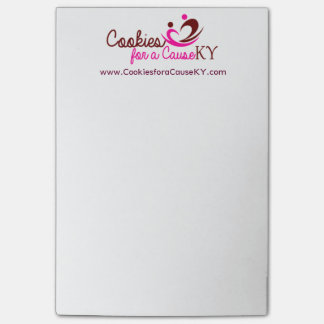 Post-it® Biscuits pour une cause KY bloc - notes 4 x 6