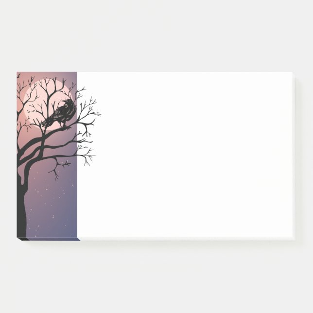 Post-it® Black Bird Les notes de Raven (Devant)