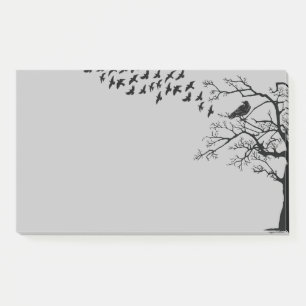 Post-it® Black Birds The Ravens Sticky Post-it Notes