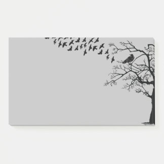 Post-it® Black Birds The Ravens Sticky Post-it Notes