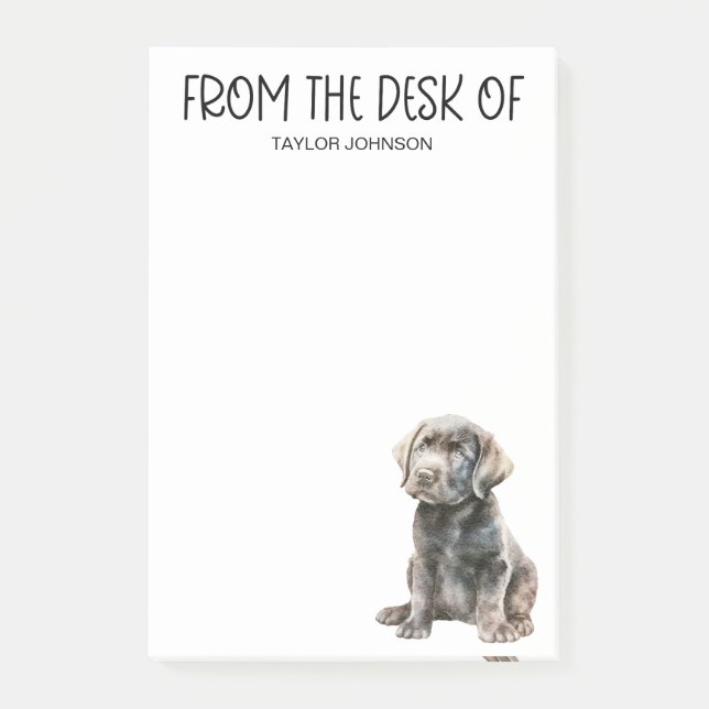 Post-it® Black Lab Lover (Devant)