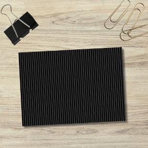 Post-it® Black & Smoky Black Narrow Vertical Stripes